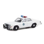 Miniatura coche de policía Gran Fury 1982 blanco - Arizona Highway Patrol de la película Thelma & Louise a escala 1/64 Greenlight