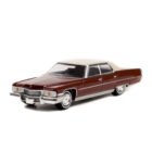 Miniatura coche Cadillac Sedan deVille 1973 rojo película Rocky a escala 1/64 Greenlight
