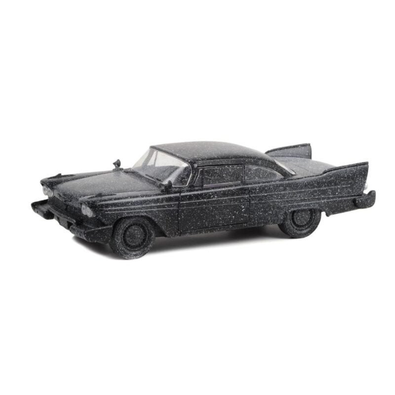 Miniatura coche Plymouth Fury 1959 versión calcinada de la película Christine a escala 1/24 Greenlight