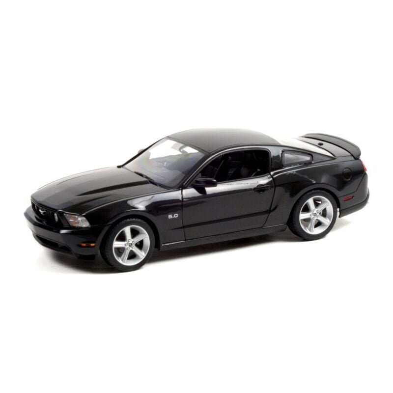 Coche miniatura Ford Mustang GT 5.0 2011 negro película Drive a escala 1/18 Greenlight