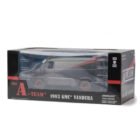 Miniatura furgoneta GMC Vandura 1983 negra sucia de la serie El Equipo A a escala 1/24 Greenlight con caja de cartón expositora