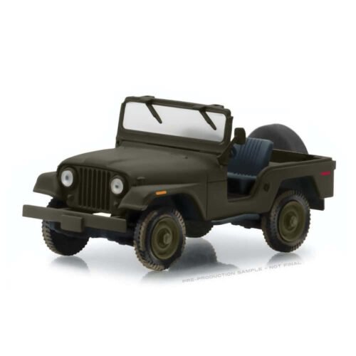 Miniatura coche Jeep CJ-5 1983 verde de la serie El Equipo A a escala 1/43 Greenlight