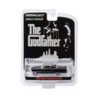 Miniatura coche Cadillac Fleetwood Serie 60 1955 negro de la película El Padrino a escala 1/64 Greenlight con embalaje blister sellado