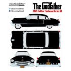Ilustración coche Cadillac Fleetwood Serie 60 1955 negro de la película El Padrino Greenlight