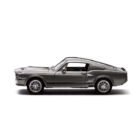 Miniatura coche Ford Mustang Eleanor 1967 gris película 60 segundos a escala 1/43 Greenlight
