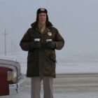 Coche policía Chevrolet Caprice 1987 Policía de Minnesota rojo película Fargo