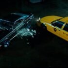Coche Ford Crown Victoria Taxi 2008 amarillo de la película John Wick 2