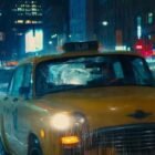 Coche Checker Motors Marathon A11 1974 amarillo de la película John Wick 3