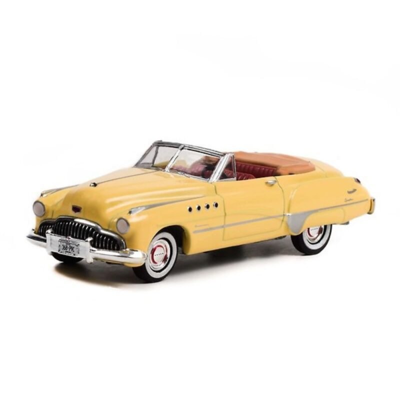 Miniatura coche Buick Roadmaster 1949 beige película Rain Man a escala 1/64 Greenlight