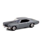 Miniatura coche gris con rayas negras Chevrolet Chevelle SS 1970 de la serie Érase una vez a escala 1/64 Greenlight
