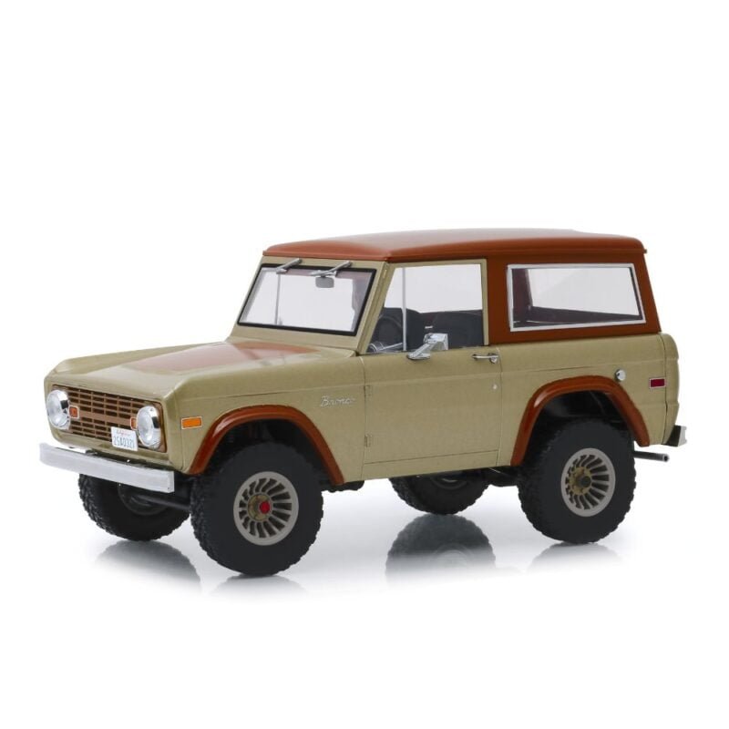 Coche todoterreno Ford Bronco 1970 de la serie Lost a escala 1/18 Greenlight