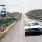 Fotograma coche blanco Dodge Challenger R/T 1971 de la película Vanishing Point
