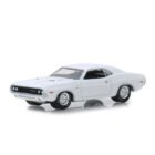 Miniatura coche blanco Dodge Challenger R/T 1971 de la película Vanishing Point a escala 1/64 Greenlight