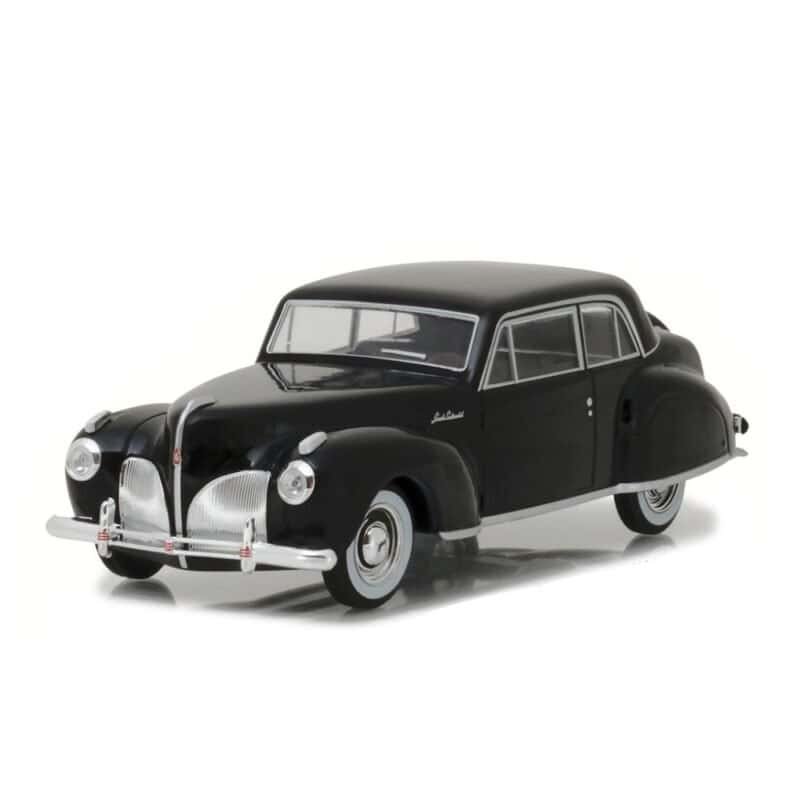 Miniatura coche Lincoln Continental 1941 negro de la película El Padrino a escala 1/43 Greenlight