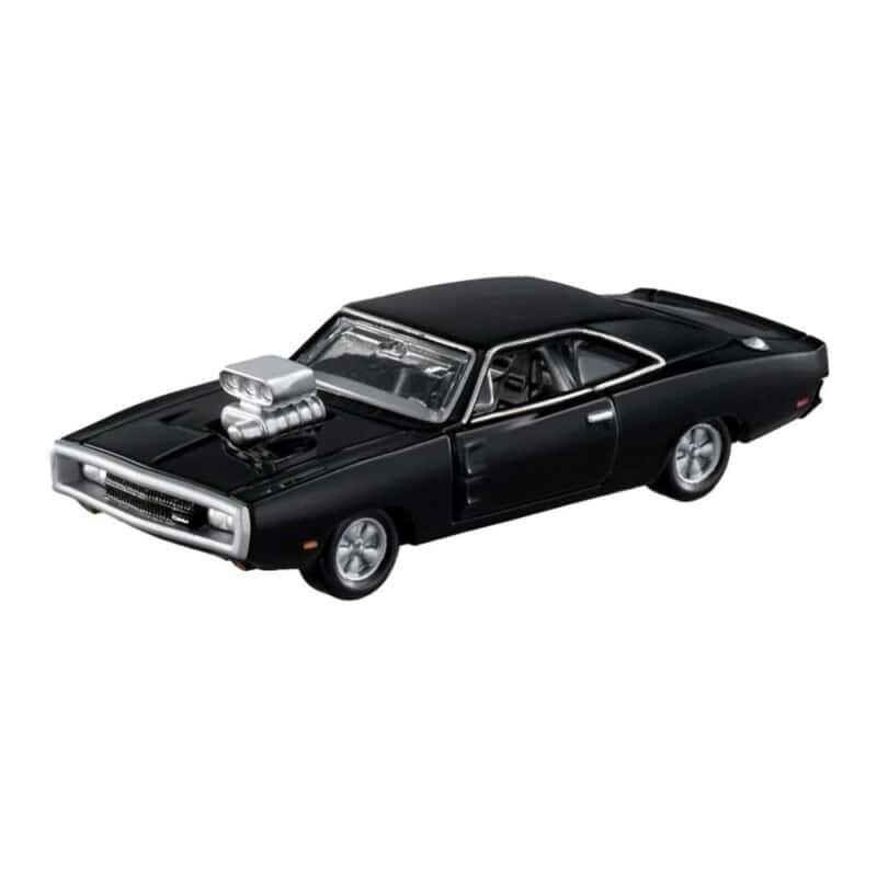 Miniatura coche negro Dodge Charger 1970 de la película Fast & Furious a escala 1/64 Tomica