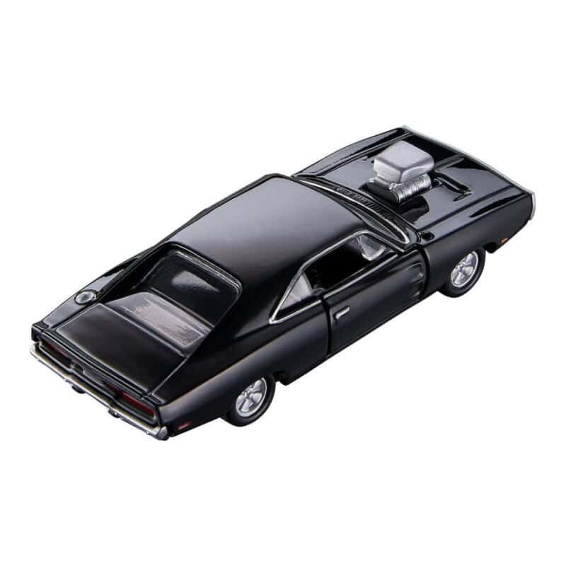 Miniatura coche negro Dodge Charger 1970 de la película Fast & Furious a escala 1/64 Tomica