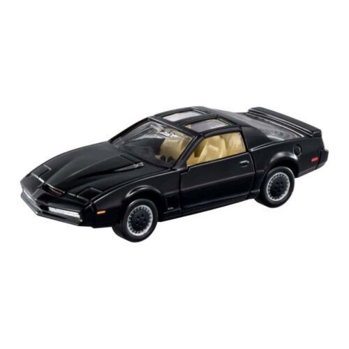 Miniatura KITT Pontiac Firebird Trans AM 1982 conducido por Michael Knight (David Hasselhoff) en la serie El coche fantástico a escala 1/64 Tomica
