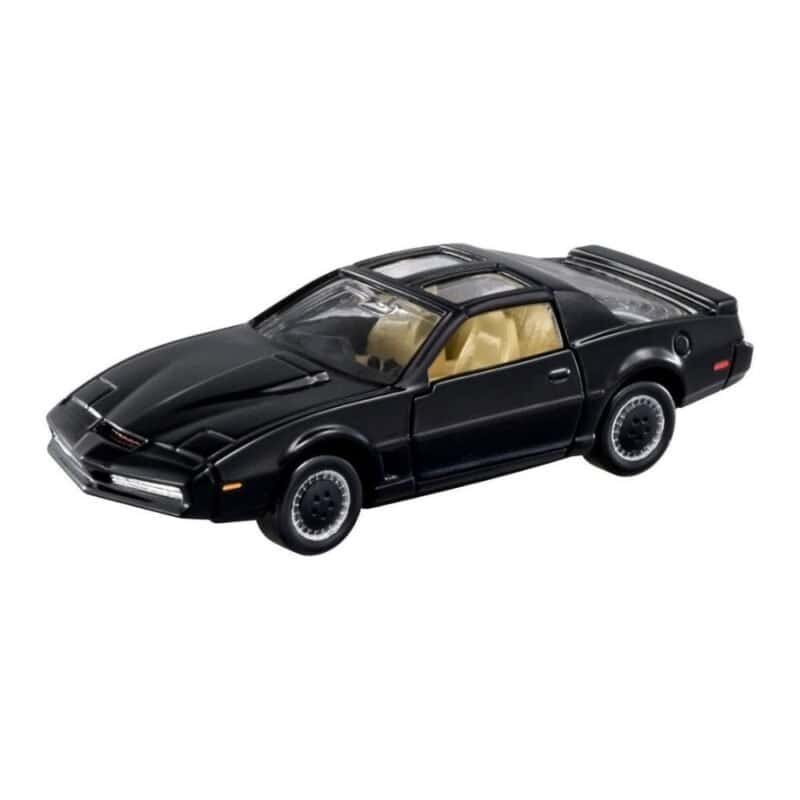 Miniatura KITT Pontiac Firebird Trans AM 1982 conducido por Michael Knight (David Hasselhoff) en la serie El coche fantástico a escala 1/64 Tomica