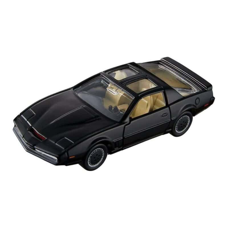 Miniatura KITT Pontiac Firebird Trans AM 1982 de la serie El coche fantástico a escala 1/64 Tomica