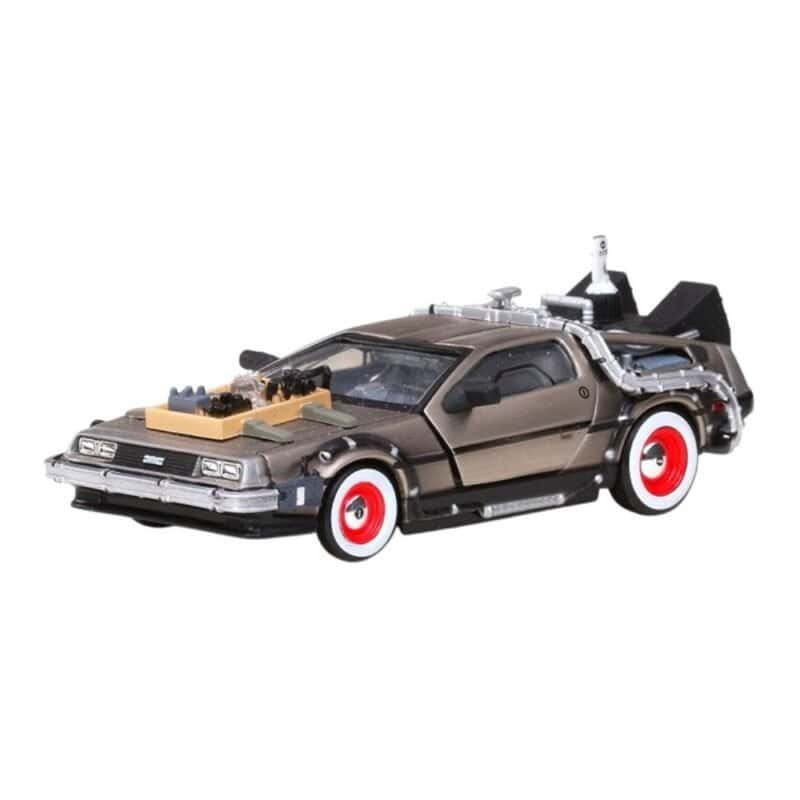 Miniatura coche DeLorean de la película Regreso al futuro 3 a escala 1/43 Vitesse