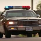 Coche de policía Chevrolet Caprice LADP de la película Amor a quemarropa