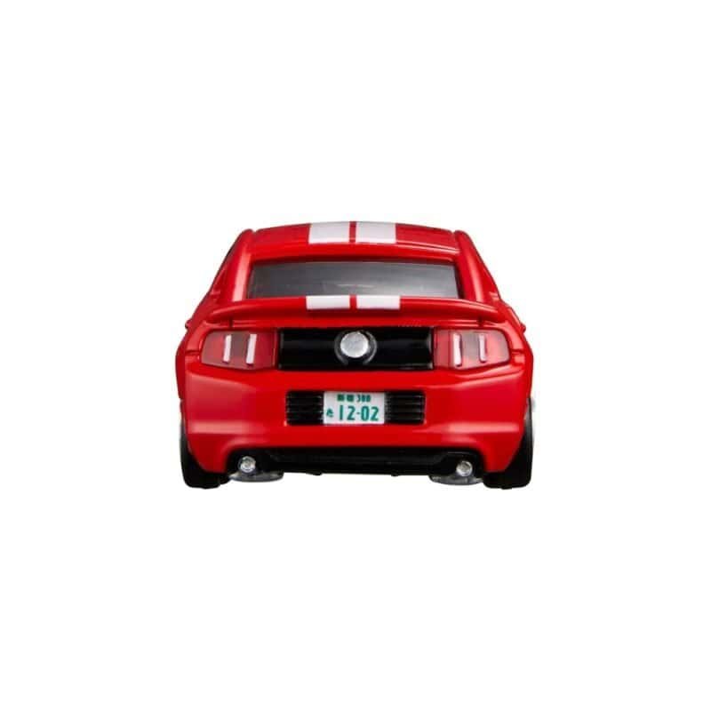 Miniatura coche rojo Ford Mustang GT500 2007 de la serie Detective Conan escala 1/64 Tomica