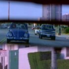 Coche azul Volkswagen Beetle 1973 de la película El gran Lebowski
