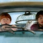 Coche azul volador Ford Anglia de la película Harry Potter