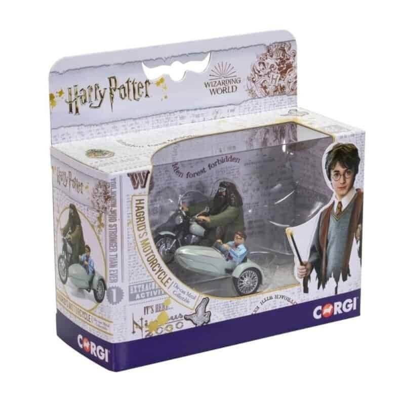 Miniatura moto voladora de Hagrid de la película Harry Potter a escala 1/36 Corgi