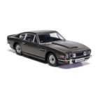 Miniatura coche gris oscuro Aston Martin V8 Vantage conducido por James Bond 007 en la película Sin tiempo para morir a escala 1/36 Corgi