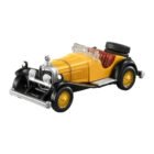 Miniatura coche amarillo Mercedes Benz SSK 1928 de la serie Lupin III a escala 1/64 Tomica