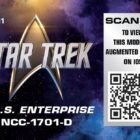 Miniatura nave USS Enterprise NCC-1701-D de la serie Star Trek sin escala Corgi