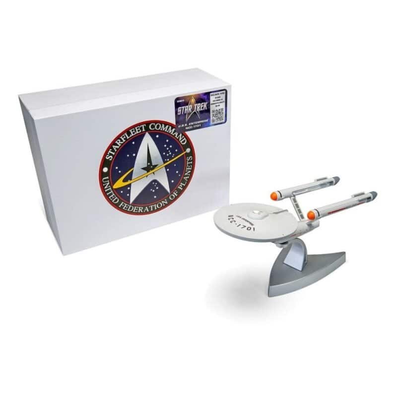 Miniatura nave USS Enterprise NCC-1701 de la serie Star Trek sin escala Corgi