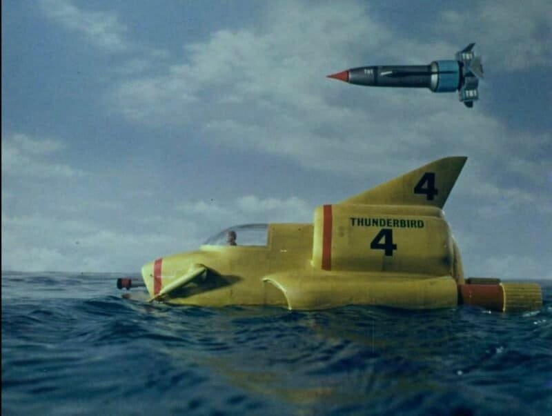 Nave Thunderbird 4 de la serie Thunderbirds