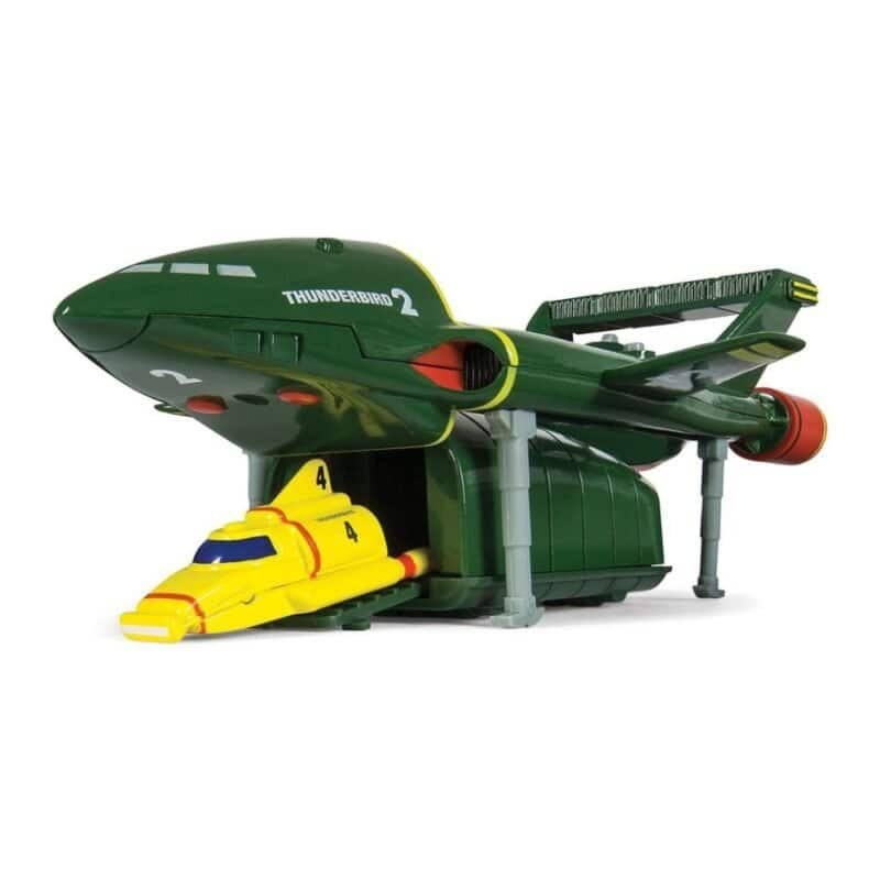 Miniatura naves Thunderbird 2 y 4 de la serie Thunderbirds sin escala Corgi