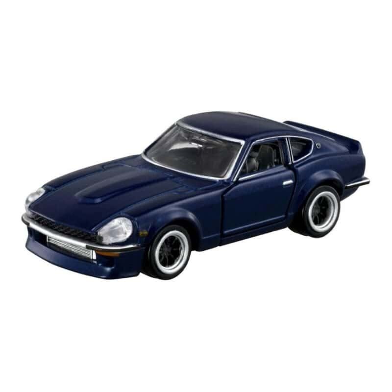 Miniatura coche azul Nissan Fairlady Z de la serie Wangan Midnight a escala 1/64 Tomica