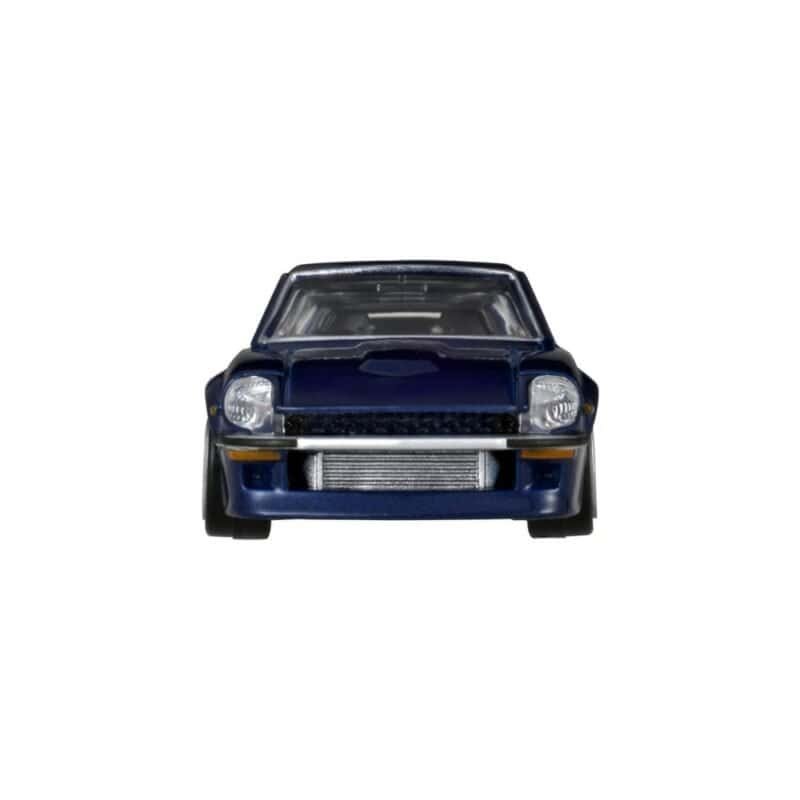 Miniatura coche azul Nissan Fairlady Z de la serie Wangan Midnight a escala 1/64 Tomica