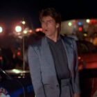 Fotograma coche de policía gris Ford LTD Crown Victoria de la película Rain Man