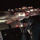 Fotograma coche de policía gris Ford LTD Crown Victoria de la película Rain Man