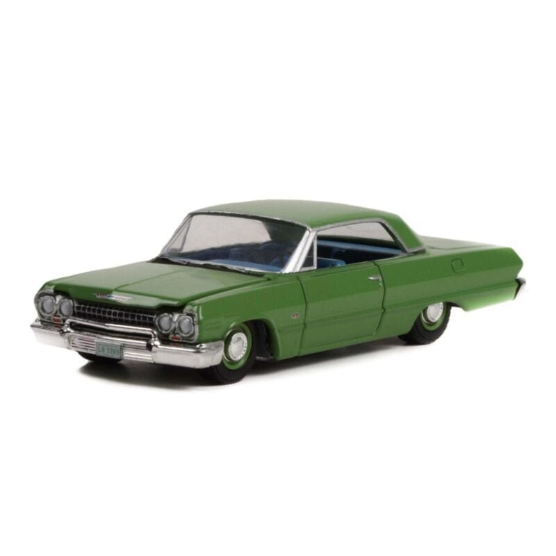 Miniatura coche verde Chevrolet Impala 1963 de la serie Starsky & Hutch a escala 1/64 Greenlight