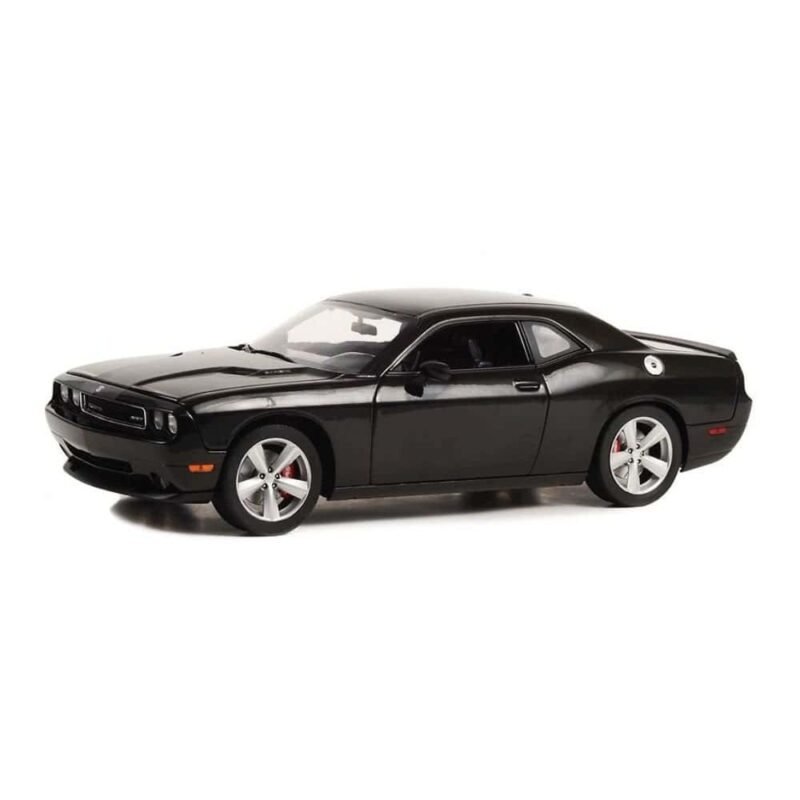 Miniatura coche Dodge Challenger SRT8 2008 negro de la serie NCIS Los Angeles a escala 1/18 Greenlight