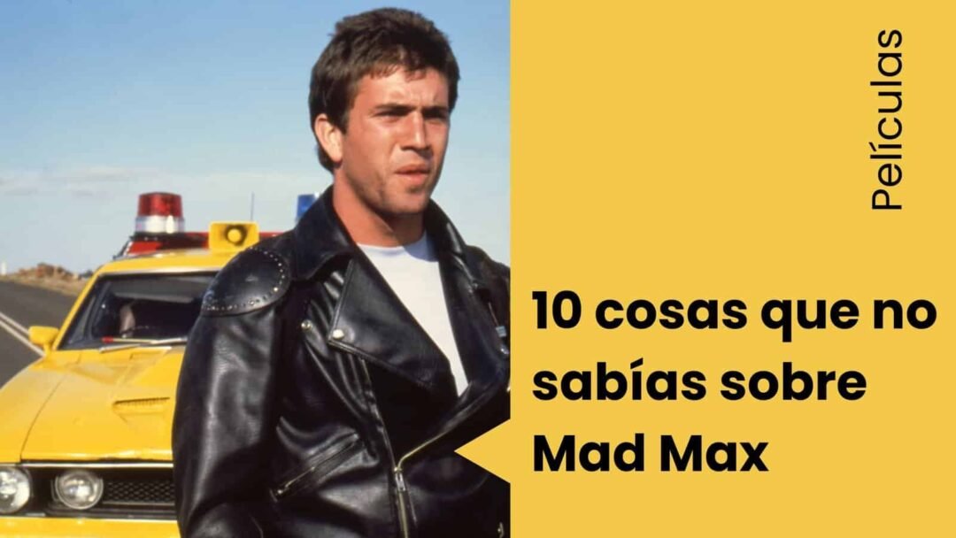Mad Max (Mel Gibson) y Ford Falcon Interceptor amarillo en la película Mad Max (1979)