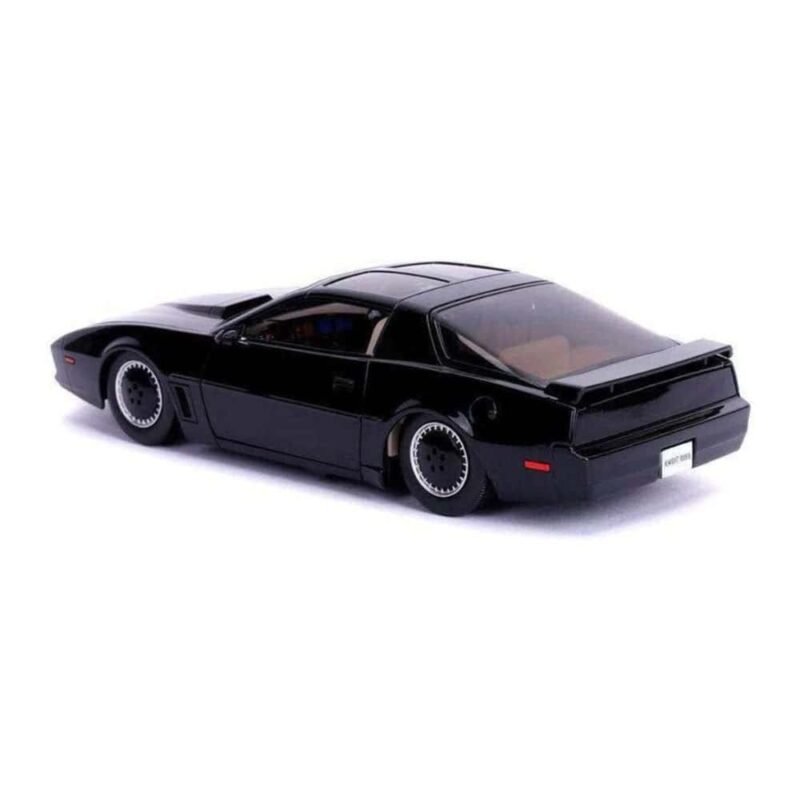 Miniatura KITT Pontiac Firebird Trans AM 1982 con luces de la serie El coche fantástico a escala 1/24 Jada Toys