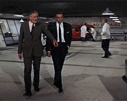 Gadgets del coche Aston Martin DB5 de James Bond 007 en la película Goldfinger