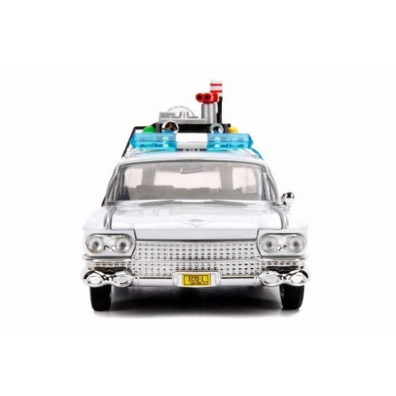 Miniatura coche ambulancia ECTO-1 de la película Cazafantasmas a escala 1/24 Jada