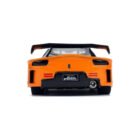 Miniatura coche naranja y negro Mazda RX-7 1995 de la película Fast & Furious 3 a escala 1/24 Jada