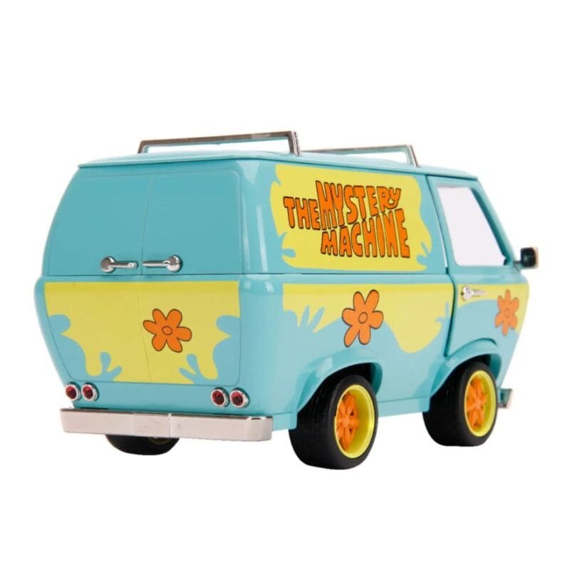 Miniatura coche furgoneta azul y verde Máquina del Misterio de la Serie Scooby-Doo a escala 1/24 Jada