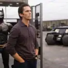 Coche negro Batmobile de la película Batman The Dark Knitght