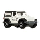 Miniatura coche todoterreno Jeep Wrangler de Biosyn Genetics de la película Jurassic World a escala 1/64 Matchbox