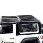 Miniatura coche todoterreno Jeep Wrangler de Biosyn Genetics de la película Jurassic World a escala 1/64 Matchbox